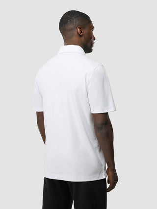 Evolve Pique Polo White