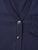 Fine Knit Cardigan Navy