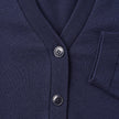 Fine Knit Cardigan Navy