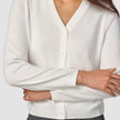 Fine Knit Cardigan Off White