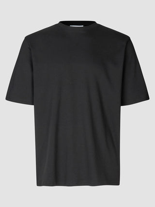 Heavy Box Fit T-shirt, sort, i en kasseformet pasform.