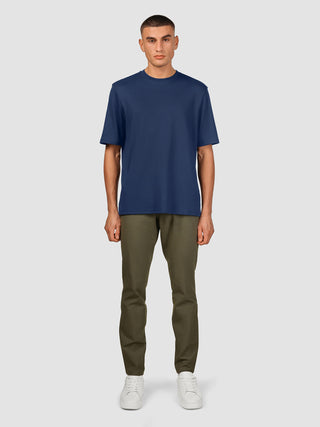 Heavy Box Fit T-shirt Navy