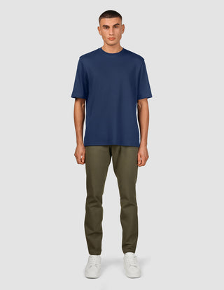 Heavy Box Fit T-shirt Navy