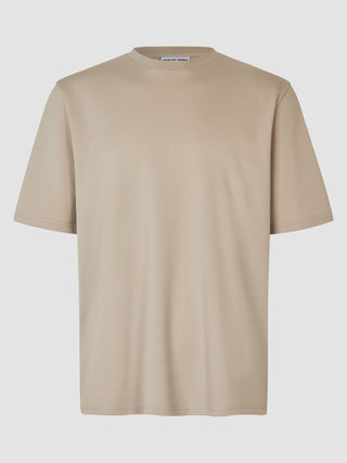 Heavy Box Fit T-shirt Stone Beige