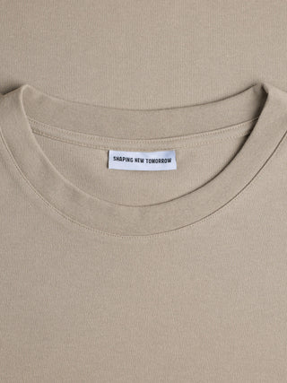 Heavy Box Fit T-shirt Stone Beige
