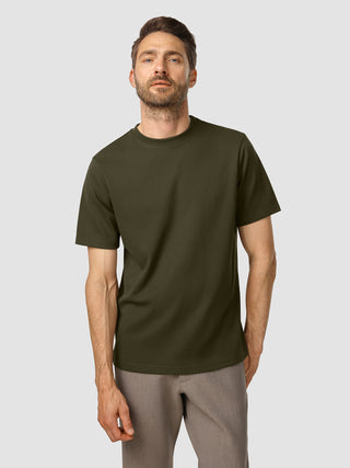 Heavy Box Fit T-shirt Nightfall Green