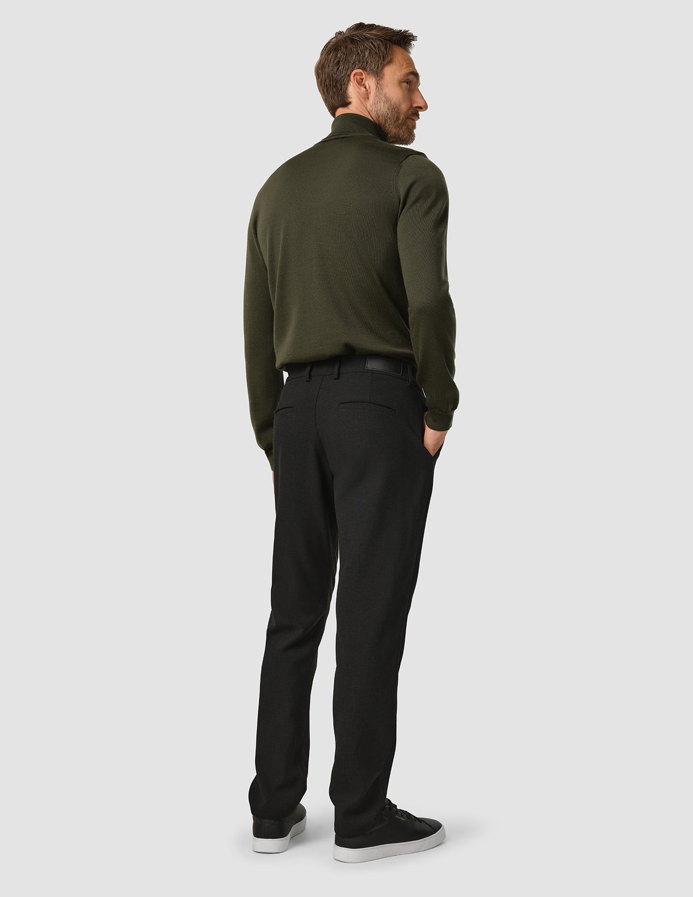 Heavy Edition Pants Regular Black Melange 2.0