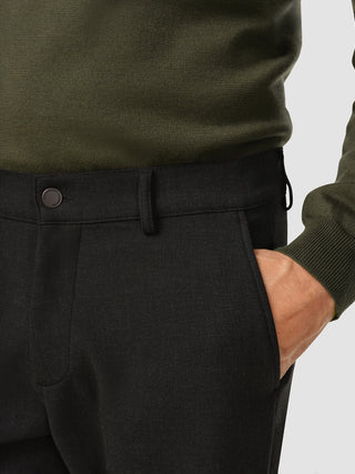 Heavy Edition Pants Regular Black Melange 2.0