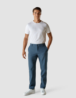 Heavy Edition Pants Slim Deep Blue Melange 2.0