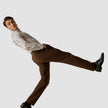 Heavy Edition Pants Slim Espresso Melange 2.0