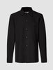 Heavy Edition Transitional Overshirt Black Melange