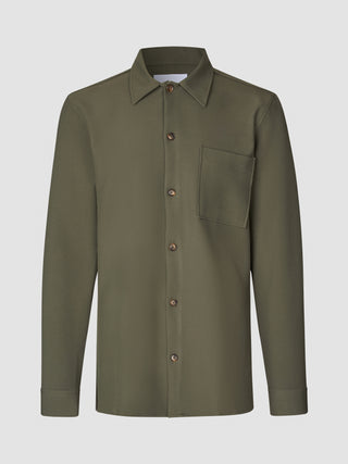 Heavy Edition Transitional Overshirt Nightfall Green