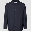 Heritage Overshirt Dark Navy Pinstripe