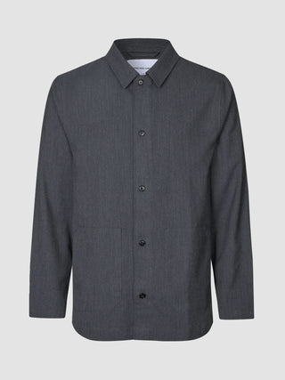 Heritage Overshirt Stone Grey