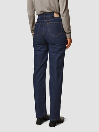 Jeans Straight Fit Dark Blue