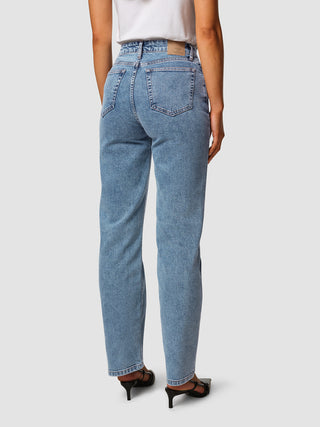 Jeans Straight Snow Blue Wash