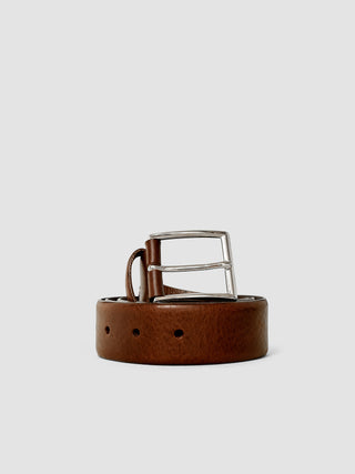 Leather Belt Dark Brown