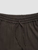 Women's Linen Pants Relaxed Espresso