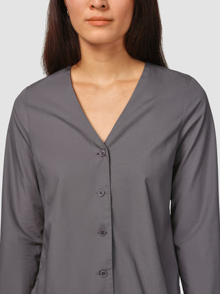 Madison Blouse Steel Grey
