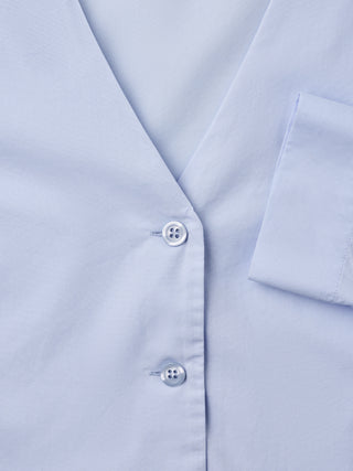 Madison Blouse Powder Blue