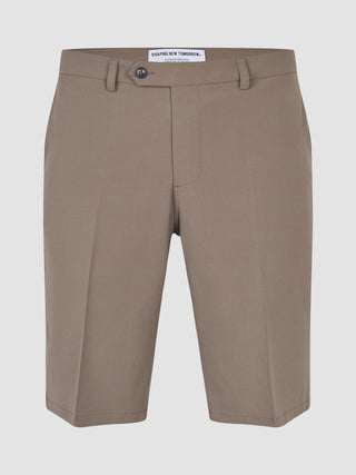 Essential Suit Shorts Walnut