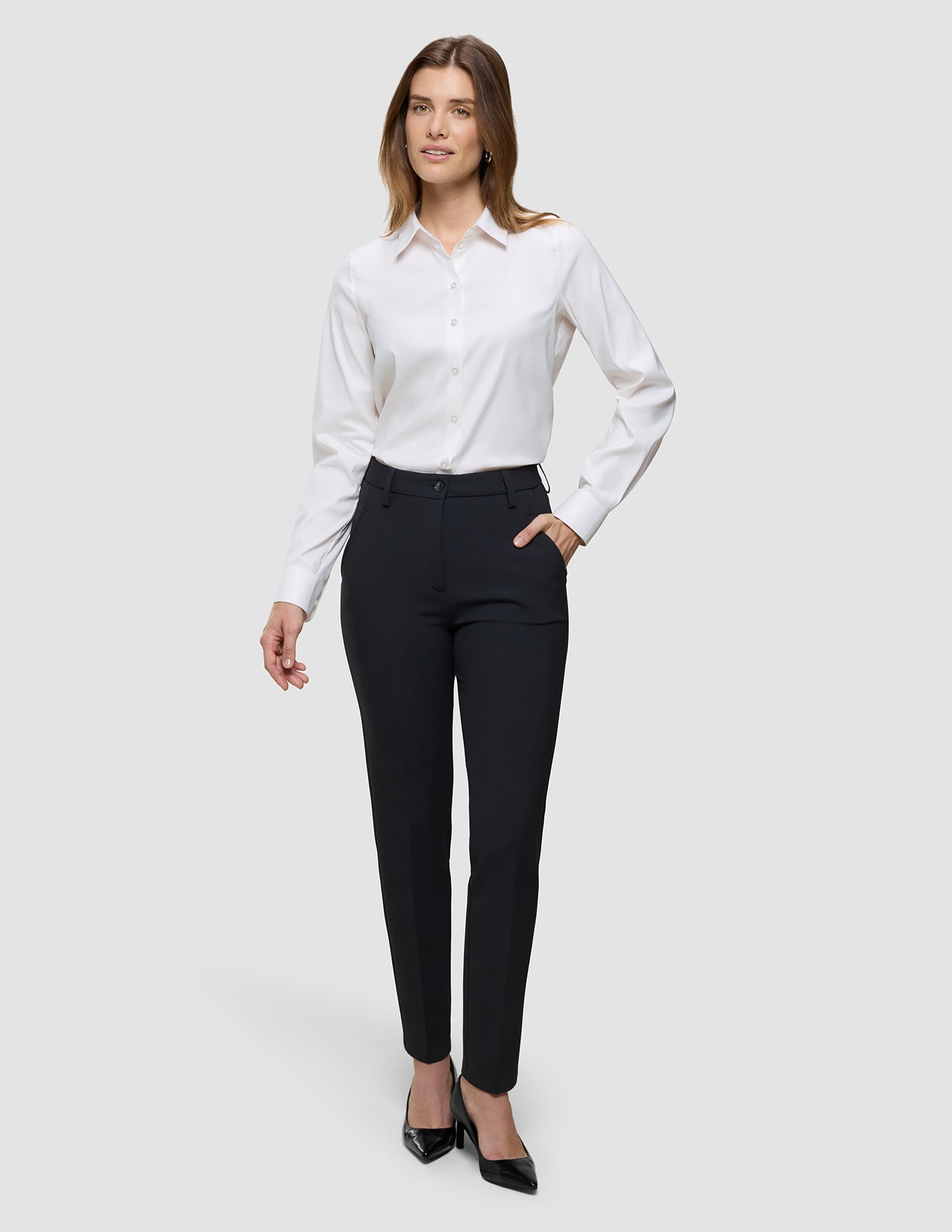 No. 1 Pants Tapered Black