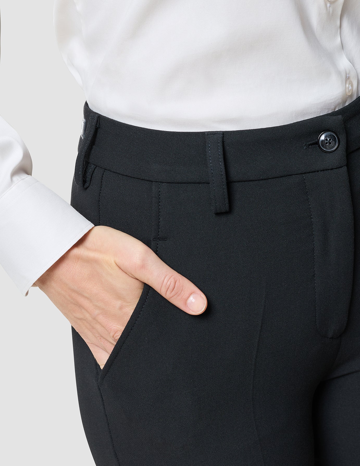 No. 1 Pants Tapered Black