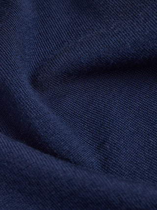 Premium Merino Turtleneck Navy
