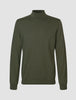 Premium Merino Turtleneck Nightfall Green