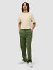 Refined Linen Pants Clover Green