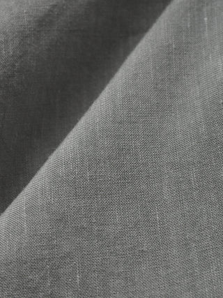 Refined Linen Long Sleeve Shirt Stone Grey