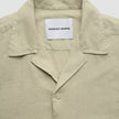 Refined Linen Bowling Short Sleeve Shirt Soft Sand