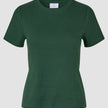 Women Rib T-shirt Evergreen