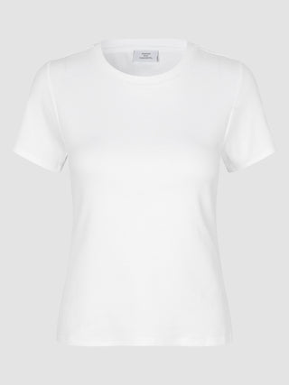 Rib T-Shirt White
