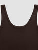 Women's Rib Tank Top Espresso