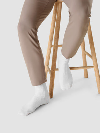 Sanitized® Silver Socks 2-pack White