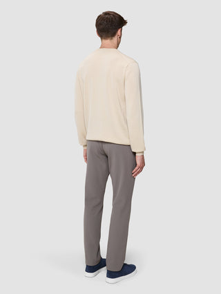 Seamless Premium Merino Knit Crewneck Birchwood