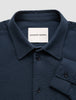 Seersucker Casual Shirt Dark Navy