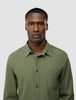 Seersucker Casual Shirt Clover Green