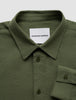 Seersucker Casual Shirt Clover Green