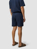 Seersucker Shorts Dark Navy