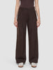 Women's Serene Pants Wide Chocolate Herringbone