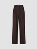 Women's Serene Pants Wide Chocolate Herringbone