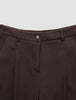 Women's Serene Pants Wide Chocolate Herringbone