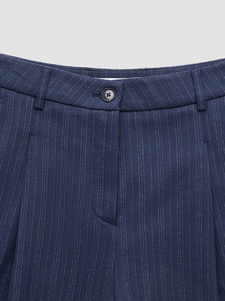 Women's Serene Pants Wide Marine Pinstripe