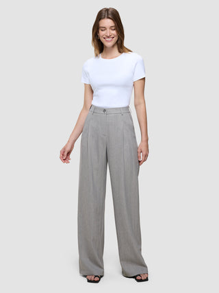 Women's Serene Pants Wide Tapestry Herringbone