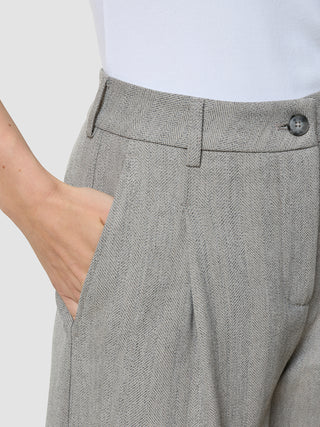 Women's Serene Pants Wide Tapestry Herringbone