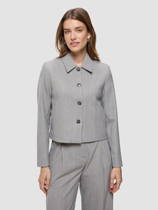 Women's Serene Short Jacket Tapestry Herringbone
