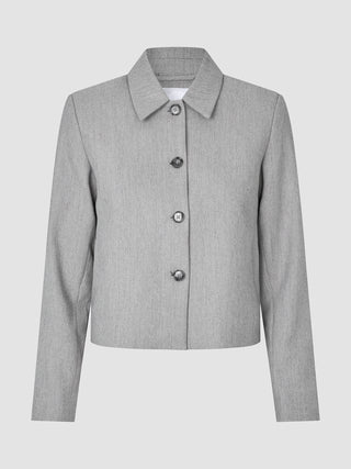Serene Set Tapestry Herringbone Short Jacket Pants