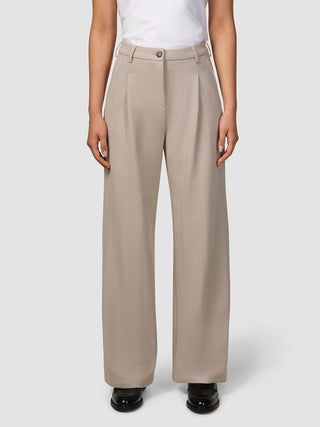 Serene Pants Wide Greige